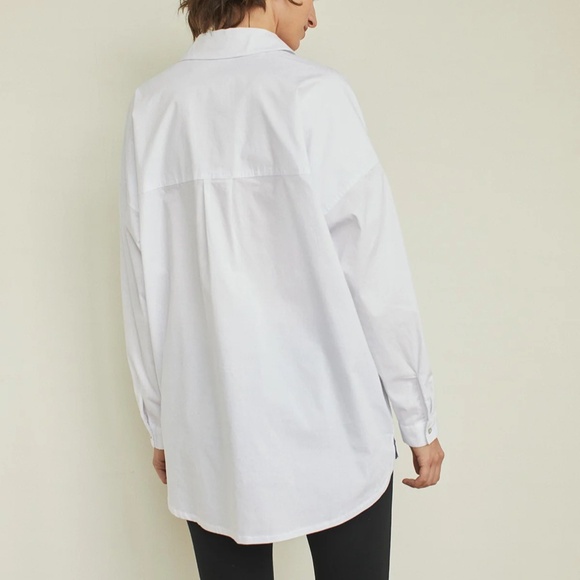 Yerse OVERSIZED POPLIN SHIRT - Picture 3 of 5